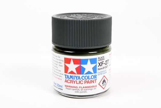 Tamiya Acrylic Xf-27 Black Green 23Ml Bottle