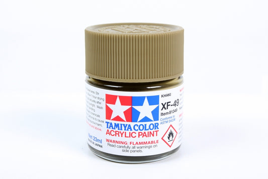 Tamiya Acrylic Xf-49 Khaki 23Ml Bottle