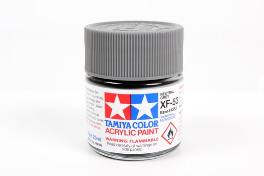 Tamiya Acrylic Xf-53 Neutral Gray 23Ml Bottle