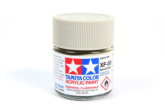 Tamiya Acrylic Xf-55 Deck Tan 23Ml Bottle