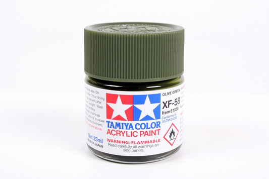Tamiya Acrylic Xf-58 Olive Green 23Ml Bottle