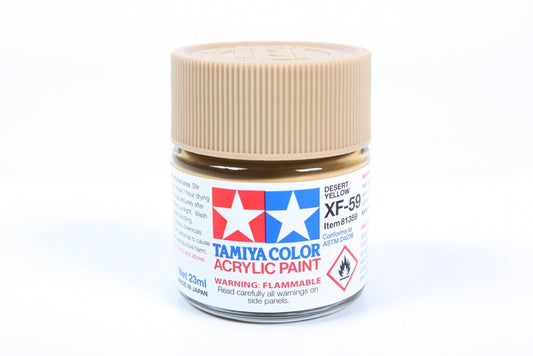 Tamiya Acrylic Xf-59 Desert Yellow 23Ml Bottle