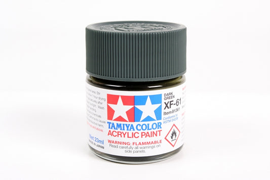 Tamiya Acrylic Xf-61 Dark Green 23Ml Bottle