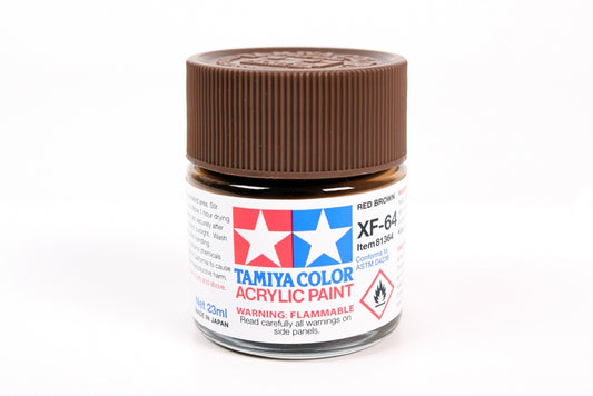 Tamiya Acrylic Xf-64 Red Brown 23Ml Bottle