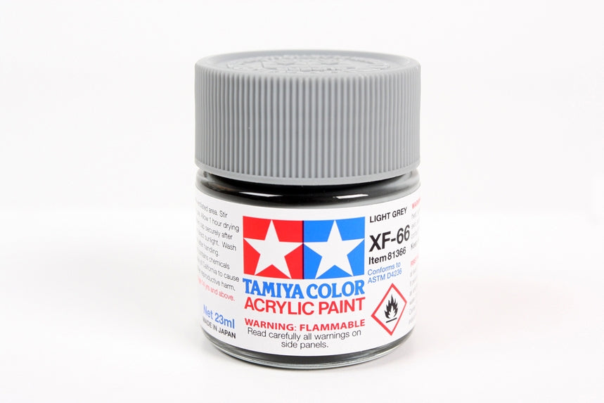 Tamiya Acrylic Xf-66 Light Gray 23Ml Bottle