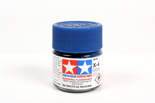 Tamiya Acrylic Mini X-4 Blue