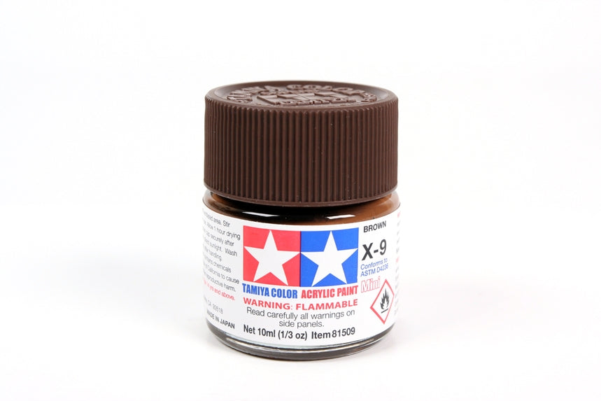 Tamiya Acrylic Mini X-9 Brown