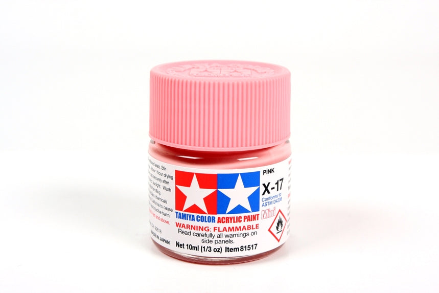 Tamiya Acrylic Mini X-17 Pink