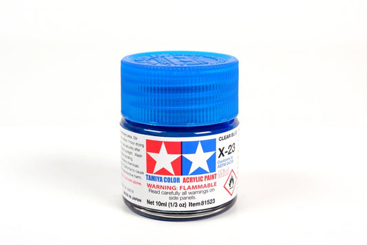 Tamiya Acrylic Mini X-23 Clear Blue