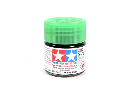 Tamiya Acrylic Mini X-25 Clear Green