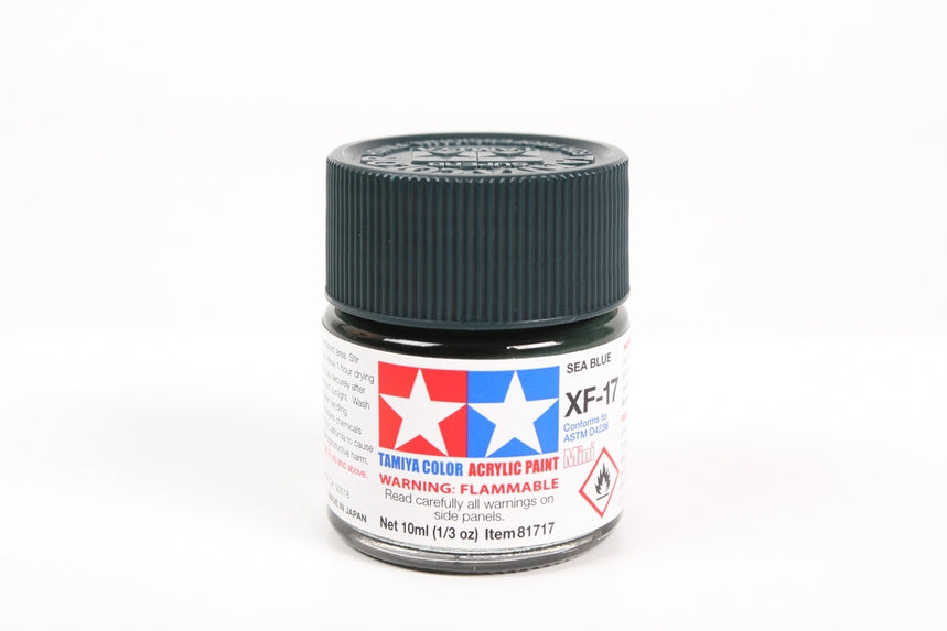 Tamiya Acrylic Mini Xf-17 Sea Blue