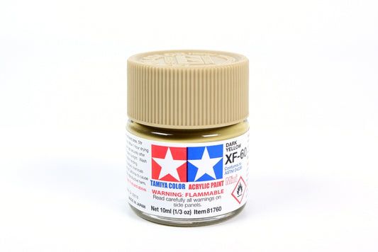 Tamiya Acrylic Mini Xf-60 Dark Yellow