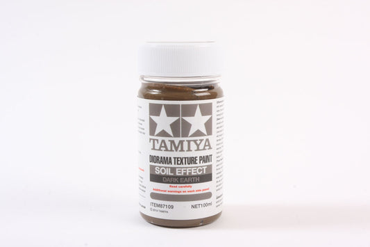 Tamiya Diorama Texture Paint 100Ml Soil Effect: Dark Earth