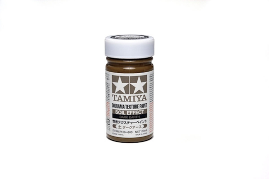 Tamiya Diorama Texture Paint 100ml Soil Effect : Dark Earth