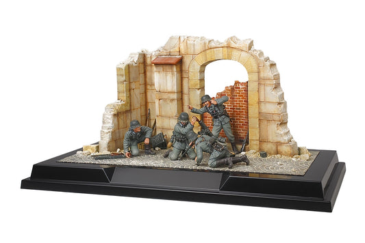 Tamiya 1/35 Scene Set#1-Ger Mortar Team