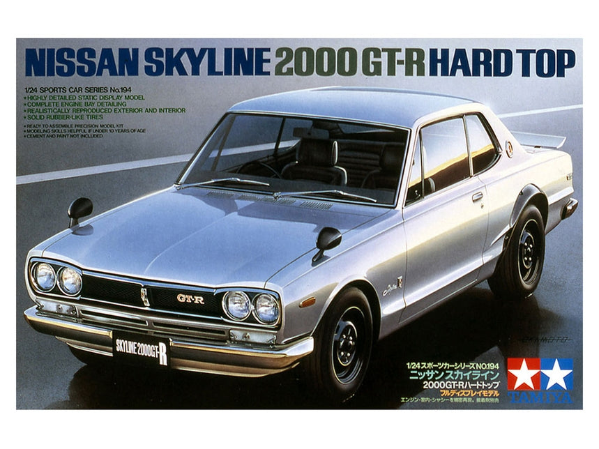 Tamiya 1/24 Nissan Skyline 2000 Gtr