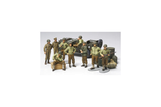 Tamiya 1/48 WWII Us Infantry At Rest