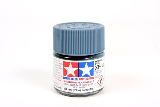 Tamiya Acrylic Mini Xf-18 Medium Blue