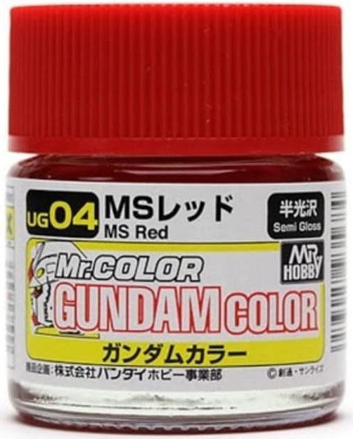 Mr. Hobby - Gundam Color UG04 Gundam Color MS RED 10ML