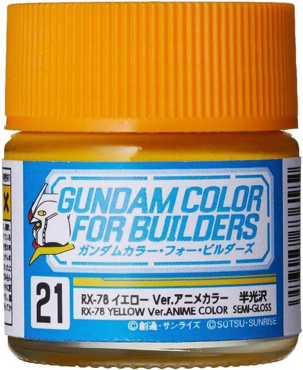 Mr. Hobby - Gundam Color UG21 RX-78-2 YELLOW VER ANIME