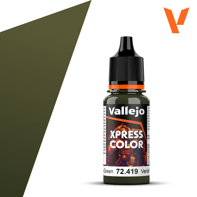 Vallejo Xpress Color 18ml Plague Green - 72.419