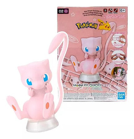 Bandai Spirits Pokemon Model Kit Quick! #02 Mew
