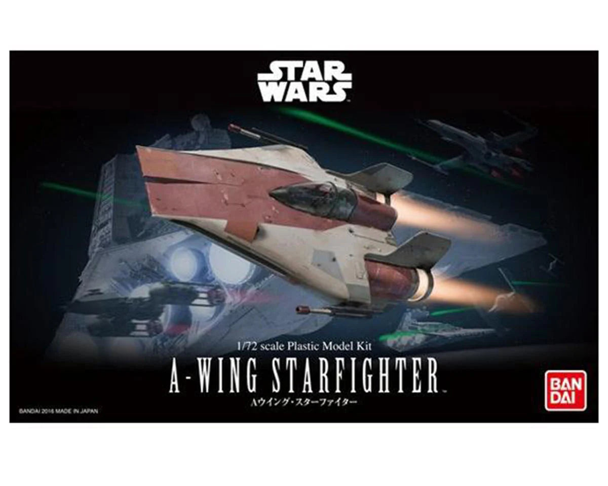 Bandai Star Wars™ 1/72 A-Wing Starfighter™ Model Kit - 2333767