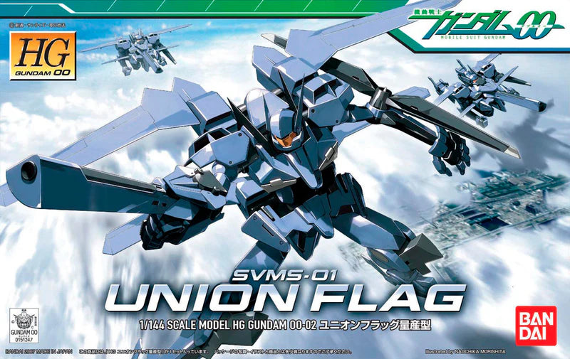 Bandai 1/144 HG00 #002 SVMS-01 Union Flag "Mobile Suit Gundam 00" - 2012280