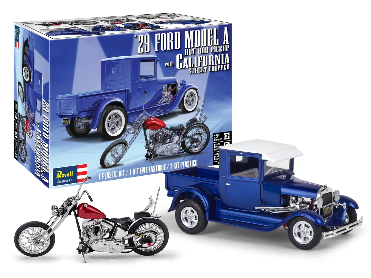 Revell 1/25 1929 Ford Model A pickup with California Street Chop