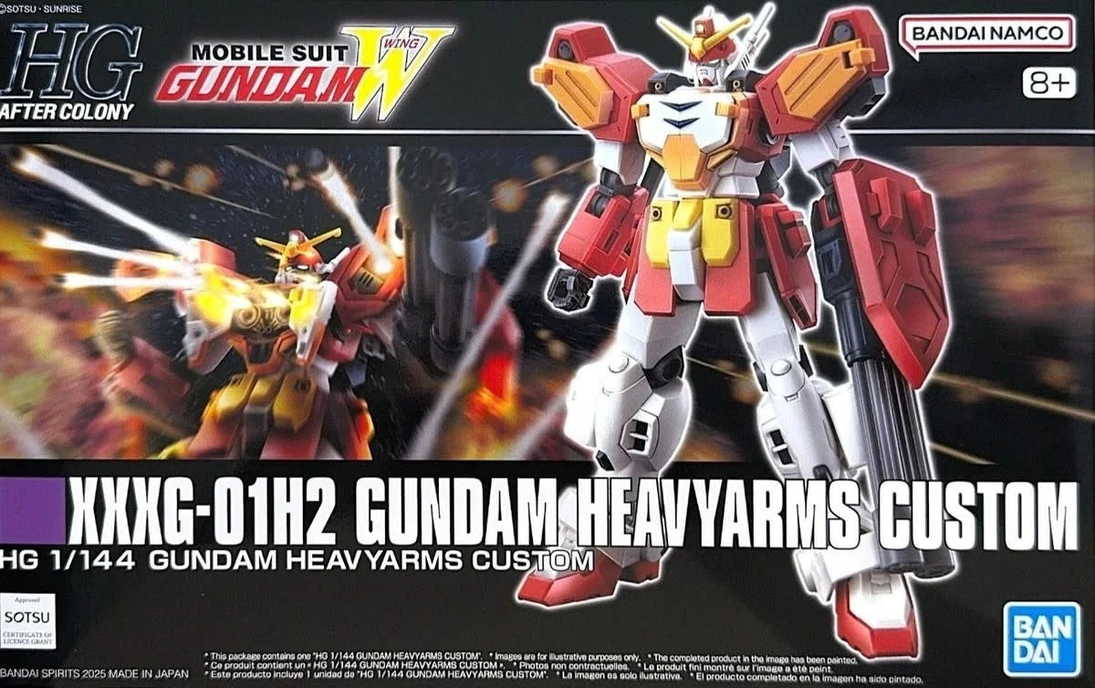 Bandai 1/144 HGAC Gundam Heavyarms Custom "Mobile Suit Gundam Wing" - 2794131