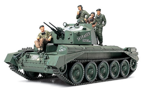 Tamiya 1/48 Crusader Mk.III Aa Tank Includes 4 Figures