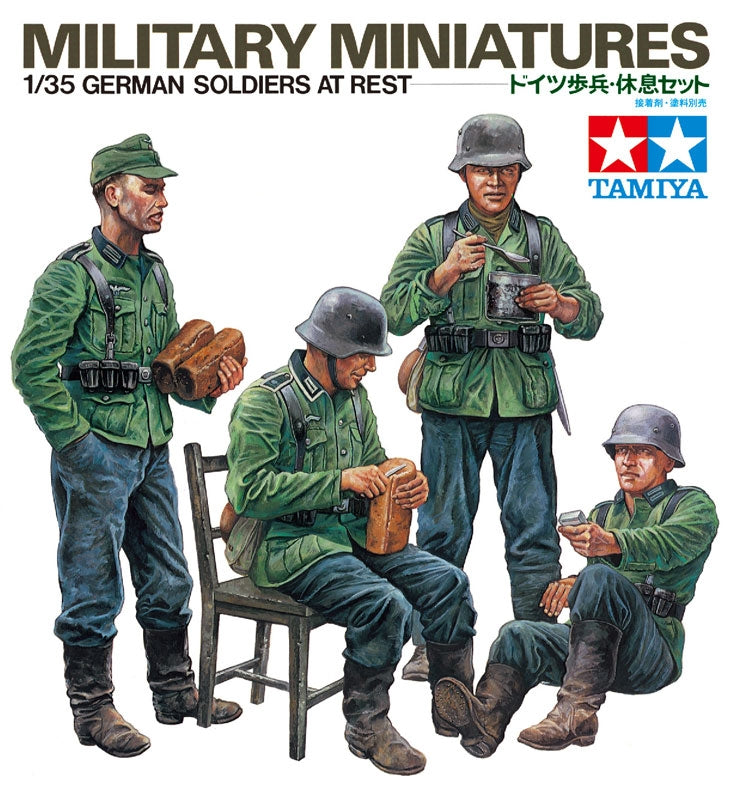 Tamiya 1/35 German Soldiers At Rest