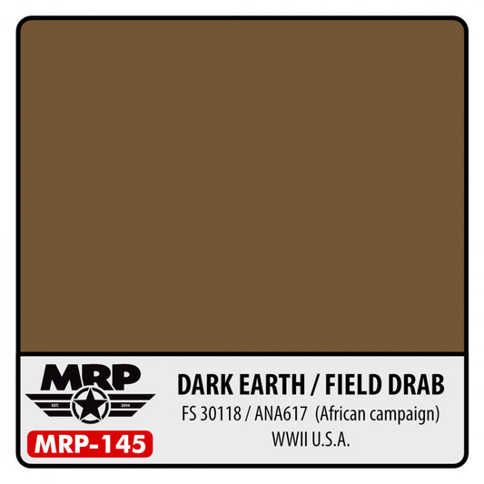MRP WWII US - Dark Earth / Field Drab - FS 30118 / ANA617 (African camp.)