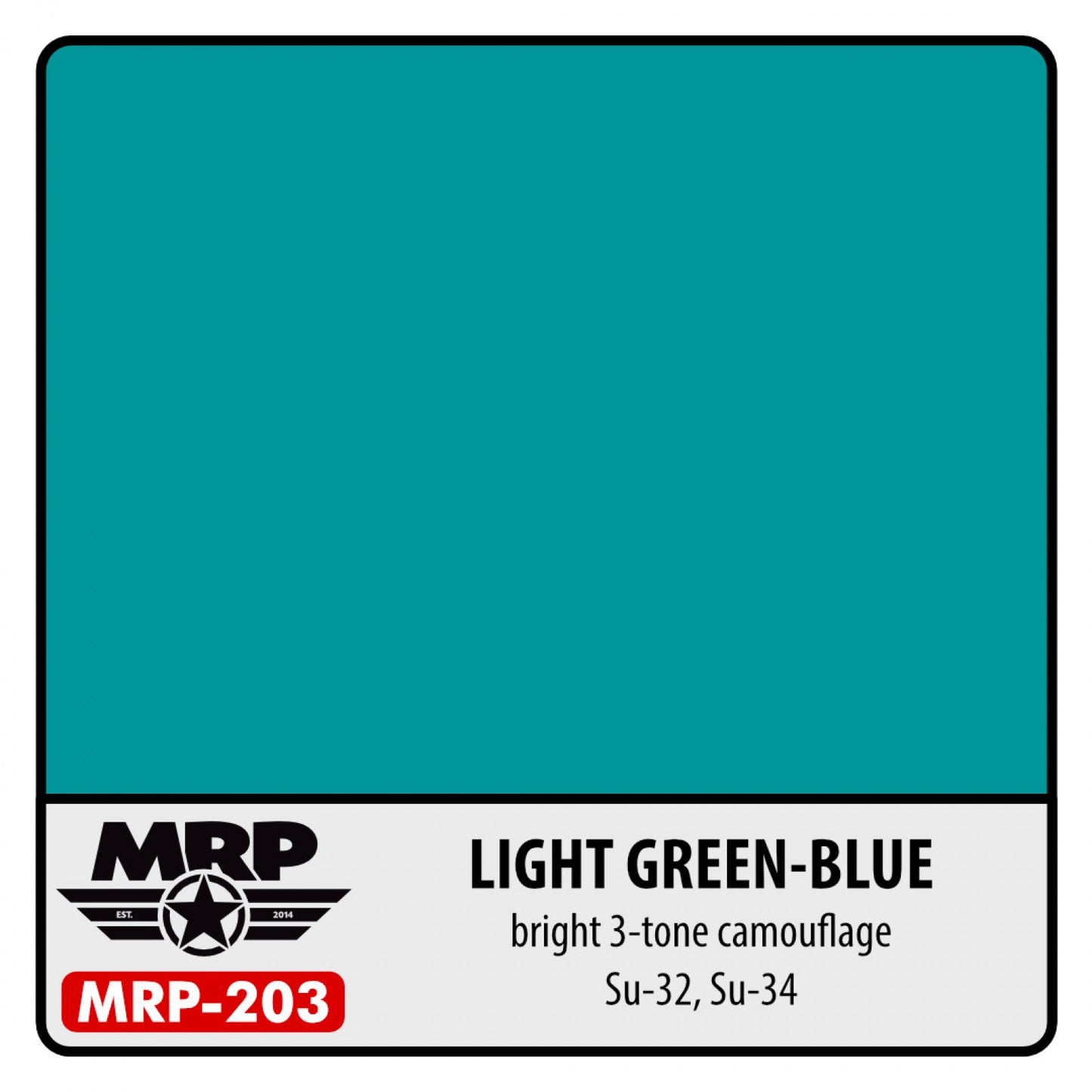 MRP Light Green-Blue Su-34 (bright 3-tone camo)