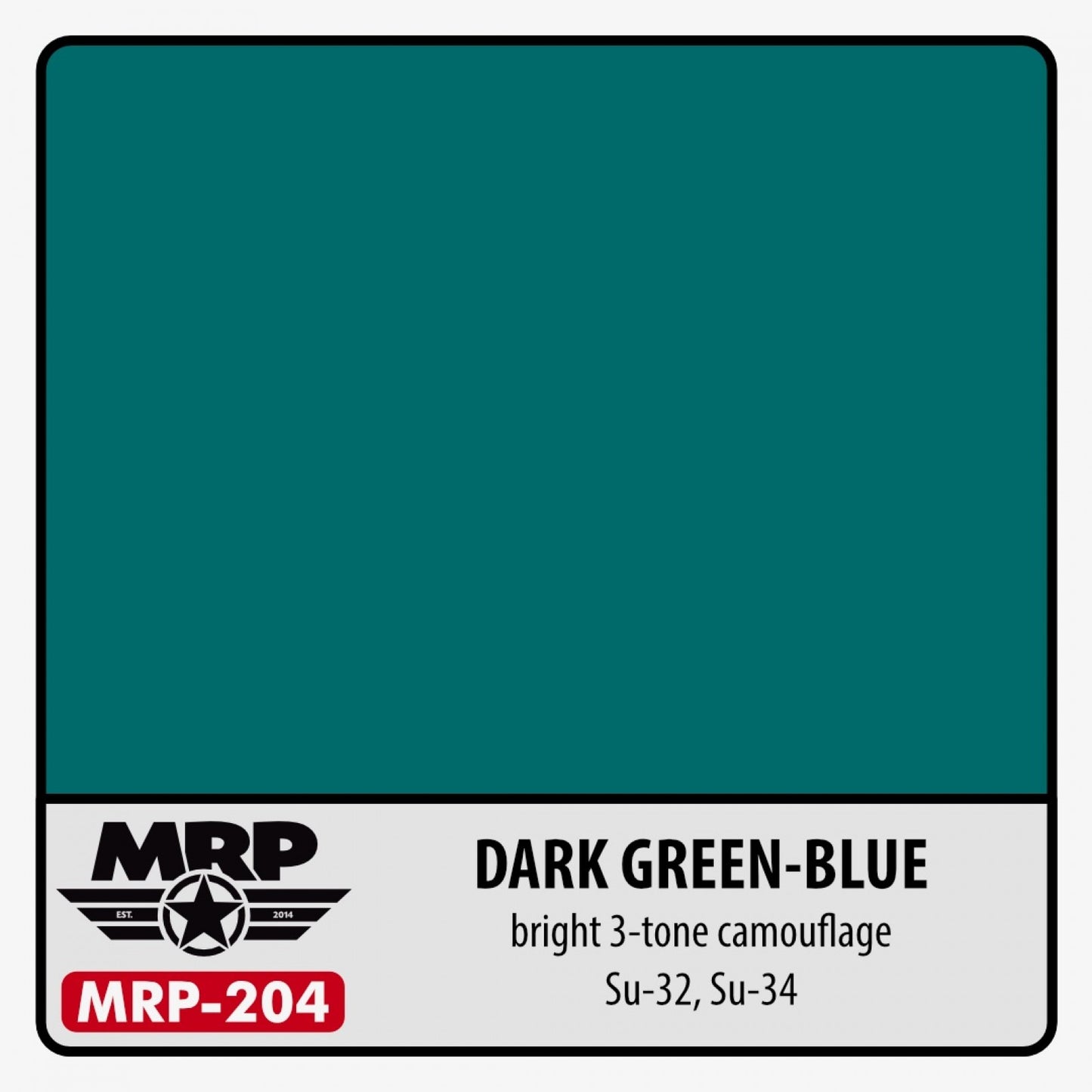 MRP Dark Green-Blue Su-34 (bright 3-tone camo)