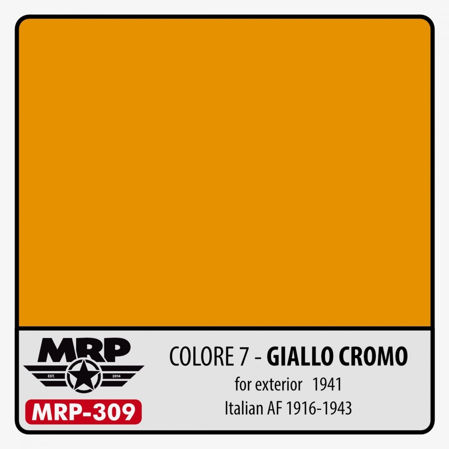 MRP Colore 7 – Giallo Cromo (for exterior) – 1941 (Italian AF 1916-43)