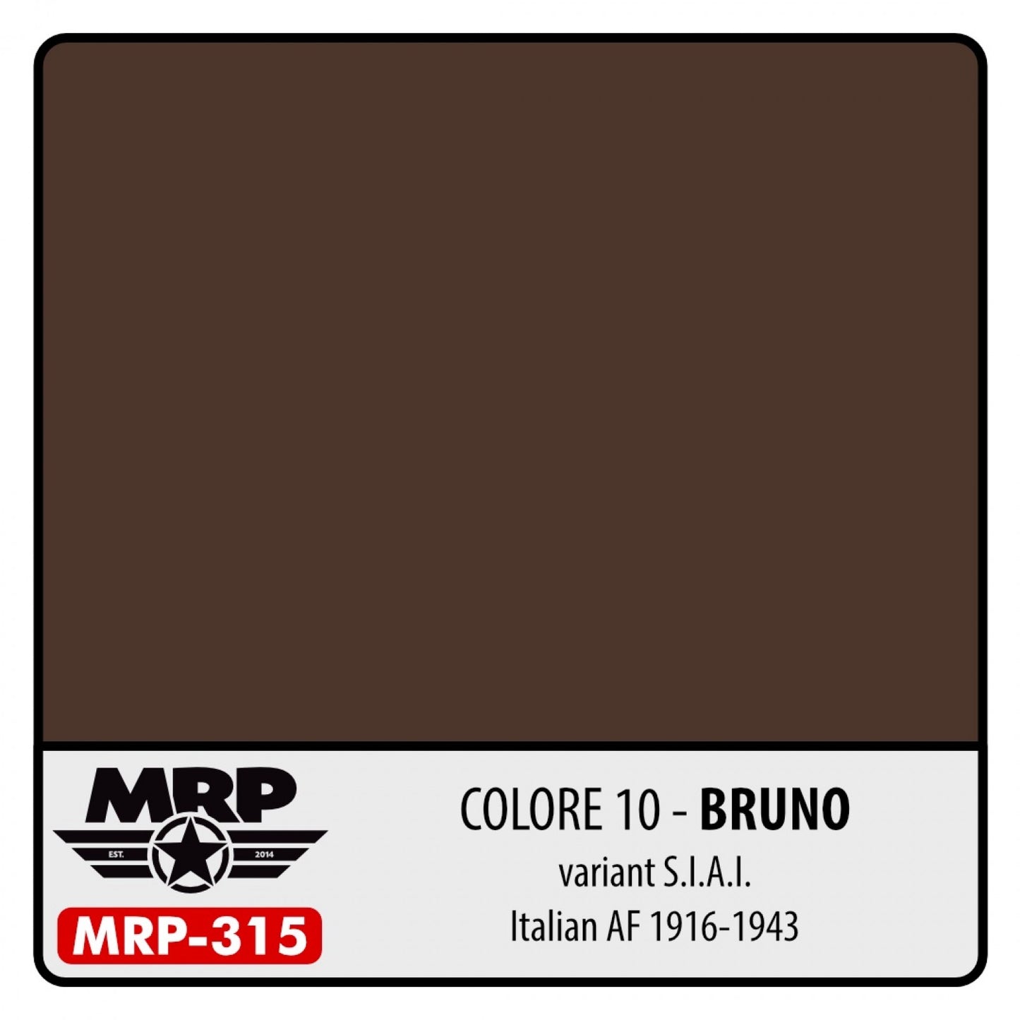 MRP Colore 10 – Bruno variant S.I.A.I. (Italian AF 1916-43)