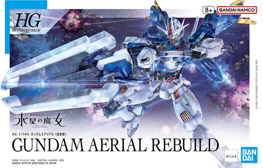 Bandai 1/144 HG #19 Gundam Aerial Rebuild "Gundam: The Witch from Mercury" - 2645142