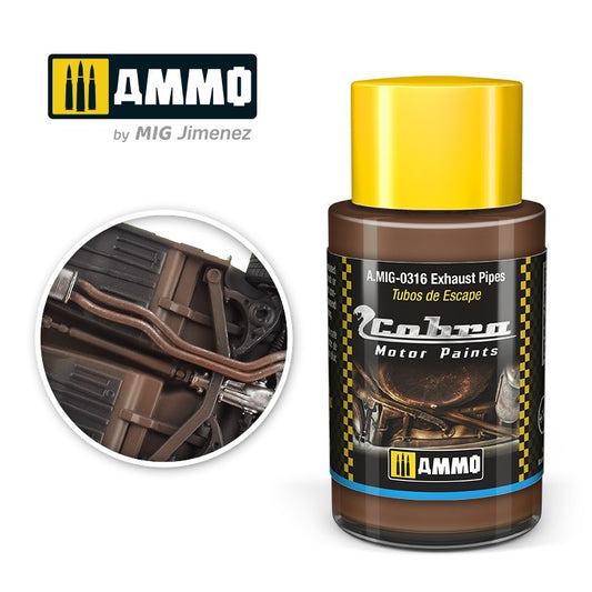 AMMO COBRA MOTOR EXHAUST PIPE 0316