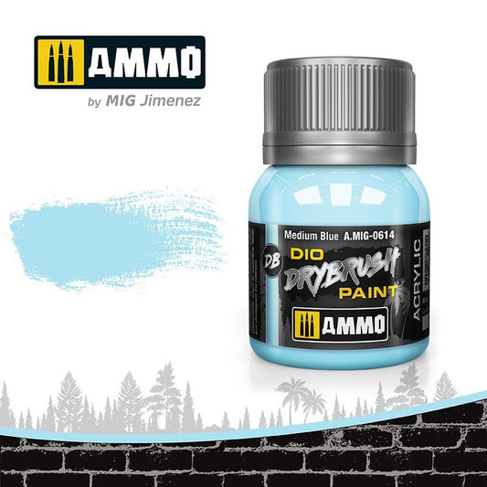 AMMO MEDIUM BLUE DRYBRUSH 0614