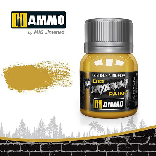AMMO LIGHT BRICK DRYBRUSH 0626
