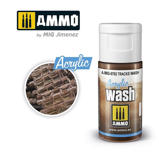 AMMO TRACKS WASH ACRYLIC 0702