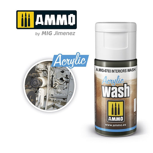 AMMO INTERIORS WASH ACRYLIC 0703