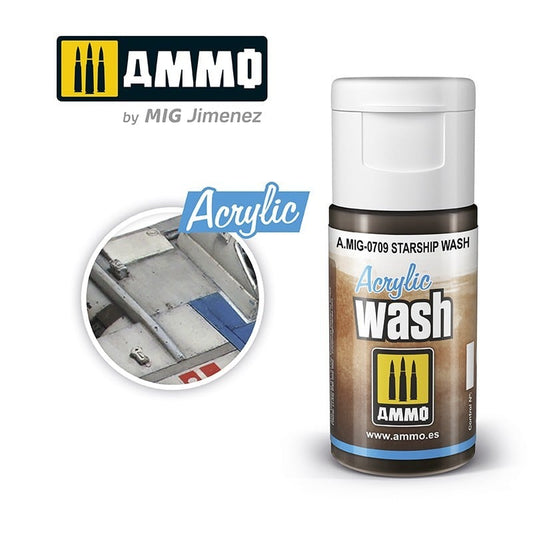 AMMO STARSHIP WASH ACRYLIC 0709