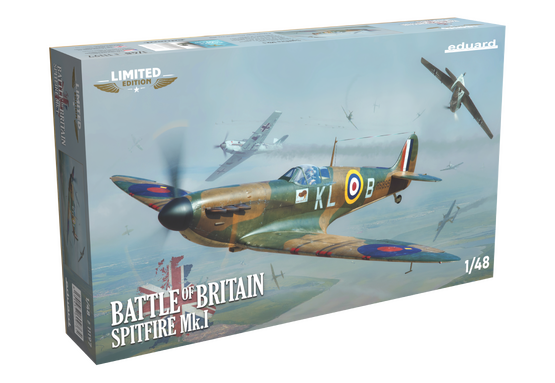 Eduard 1/48 Battle of Britain Spitfire MK 1 LIMITED EDITION - 11197