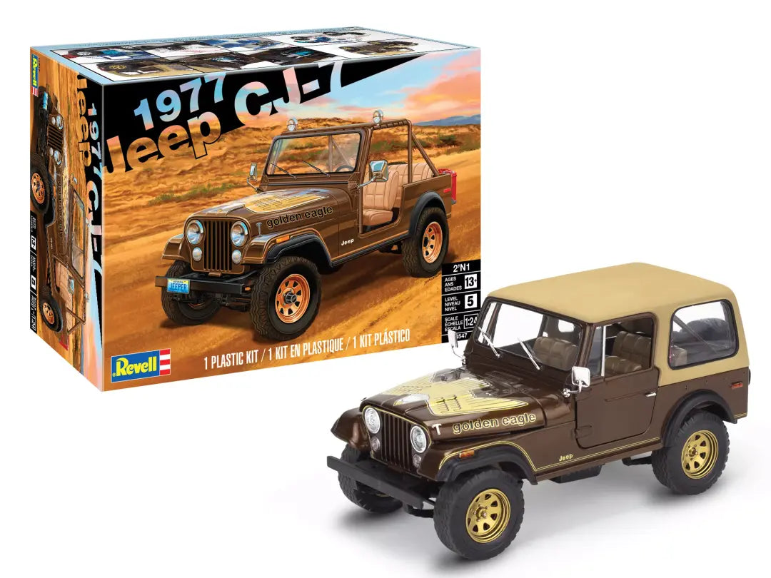 Revell 1/24 ’77 Jeep CJ-7 2'N1