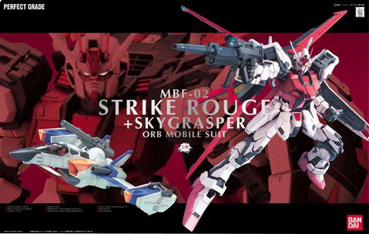Bandai 1/60 PG MBF-02 Strike Rouge + Sky Grasper "Mobile Suit Gundam SEED Destiny" - 1138257