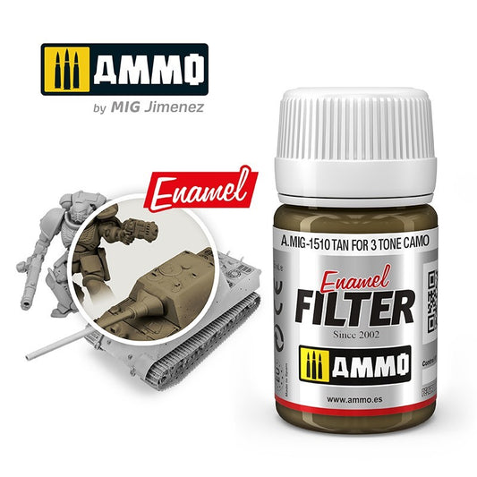 AMMO FILTER Tan for 3 Tone Camo 1510