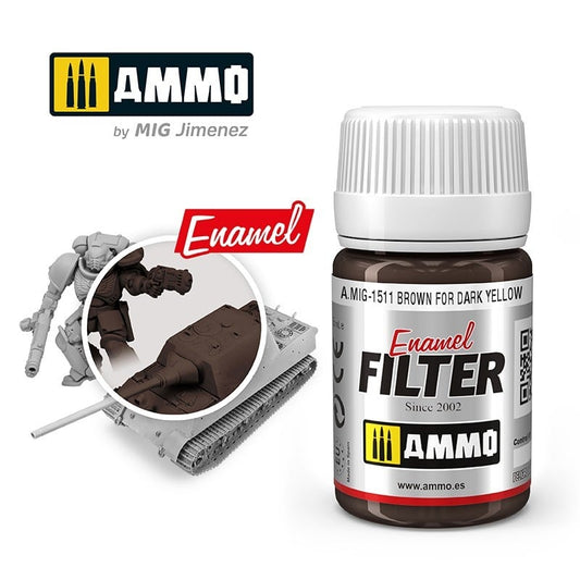 AMMO FILTER Brown for Dark Yellow 1511