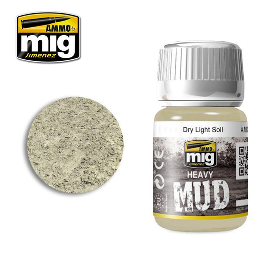 AMMO HEAVY MUD Dry Light Soil ENAMEL SPLASHES 1700